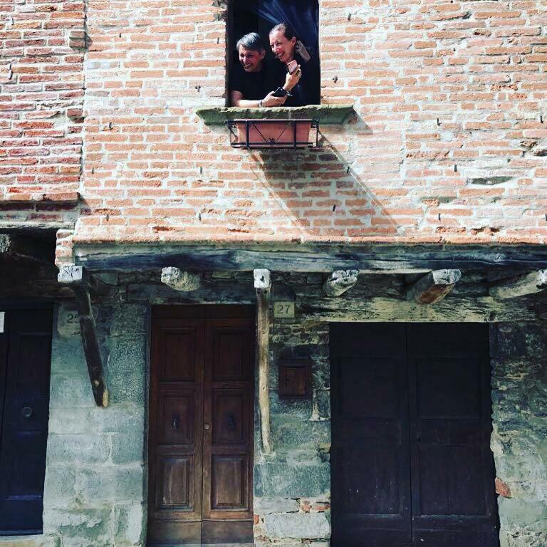 La Casina Nel Vicolo Villa Cortona Exteriör bild