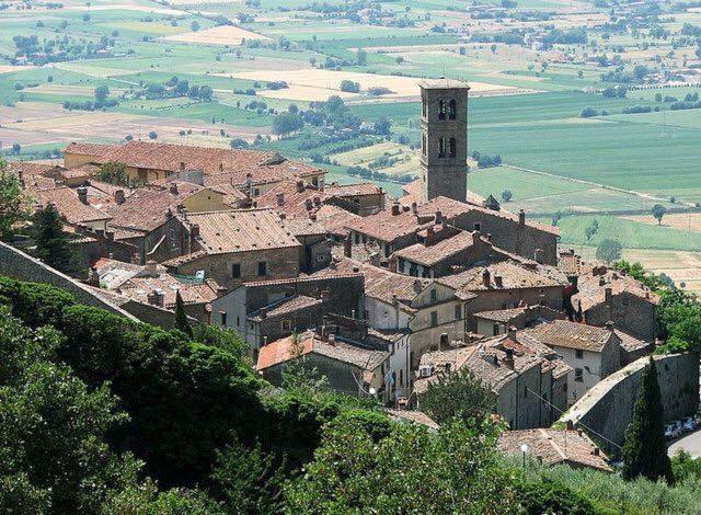 La Casina Nel Vicolo Villa Cortona Exteriör bild